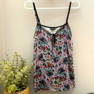 RW&CO camisole. Front tie and small lace in the front. Size small.